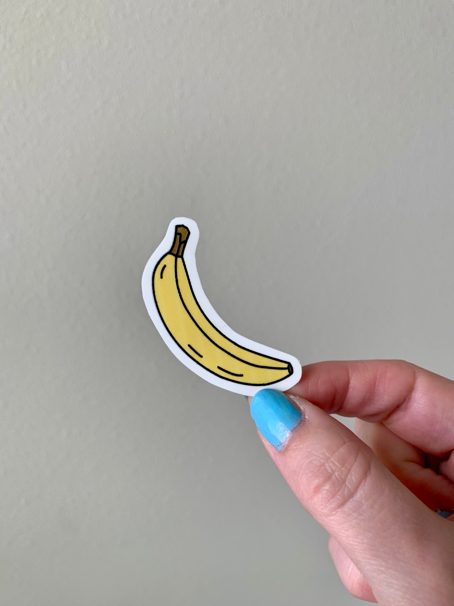 Yellow Banana Sticker