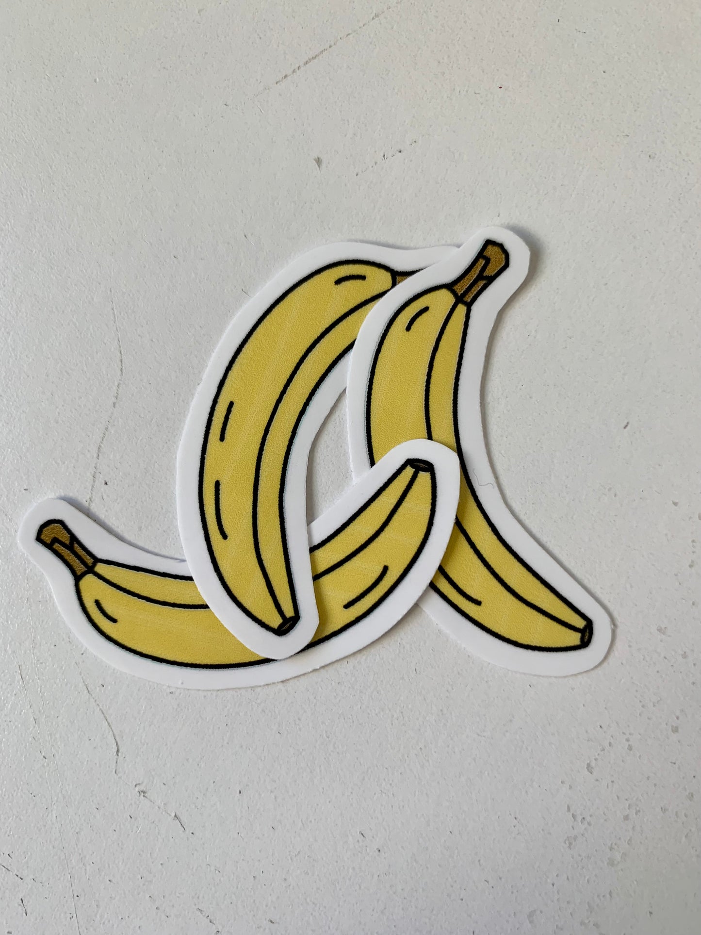 Yellow Banana Sticker