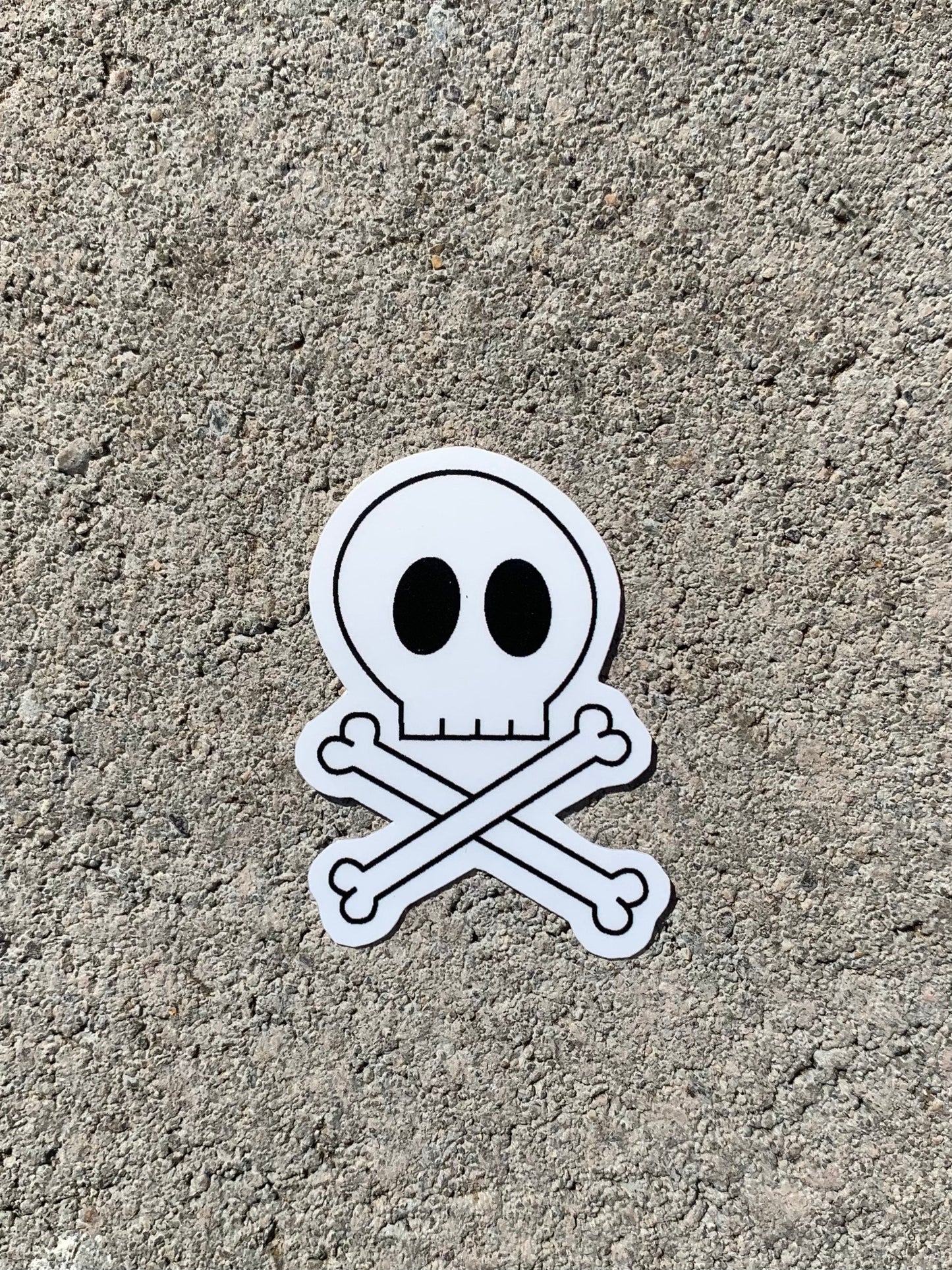 Skull and Cross Bones Sticker