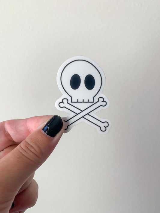 Skull and Cross Bones Sticker