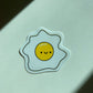 Kawaii Happy Smiling Fried Egg Sticker