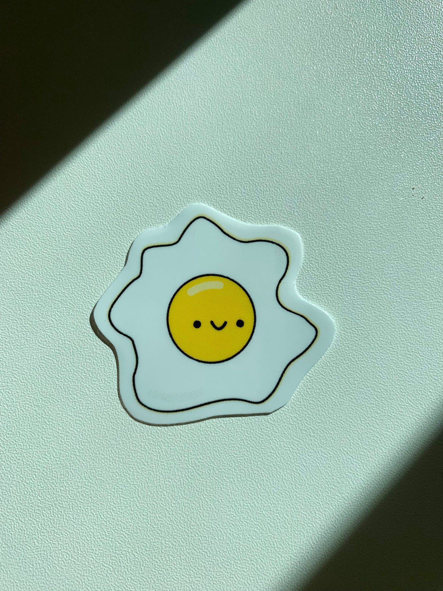 Kawaii Happy Smiling Fried Egg Sticker