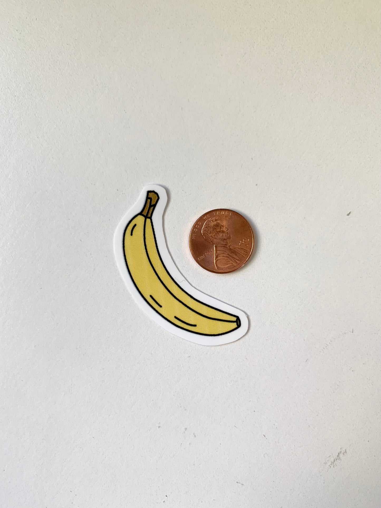 Yellow Banana Sticker