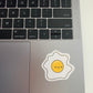 Kawaii Happy Smiling Fried Egg Sticker