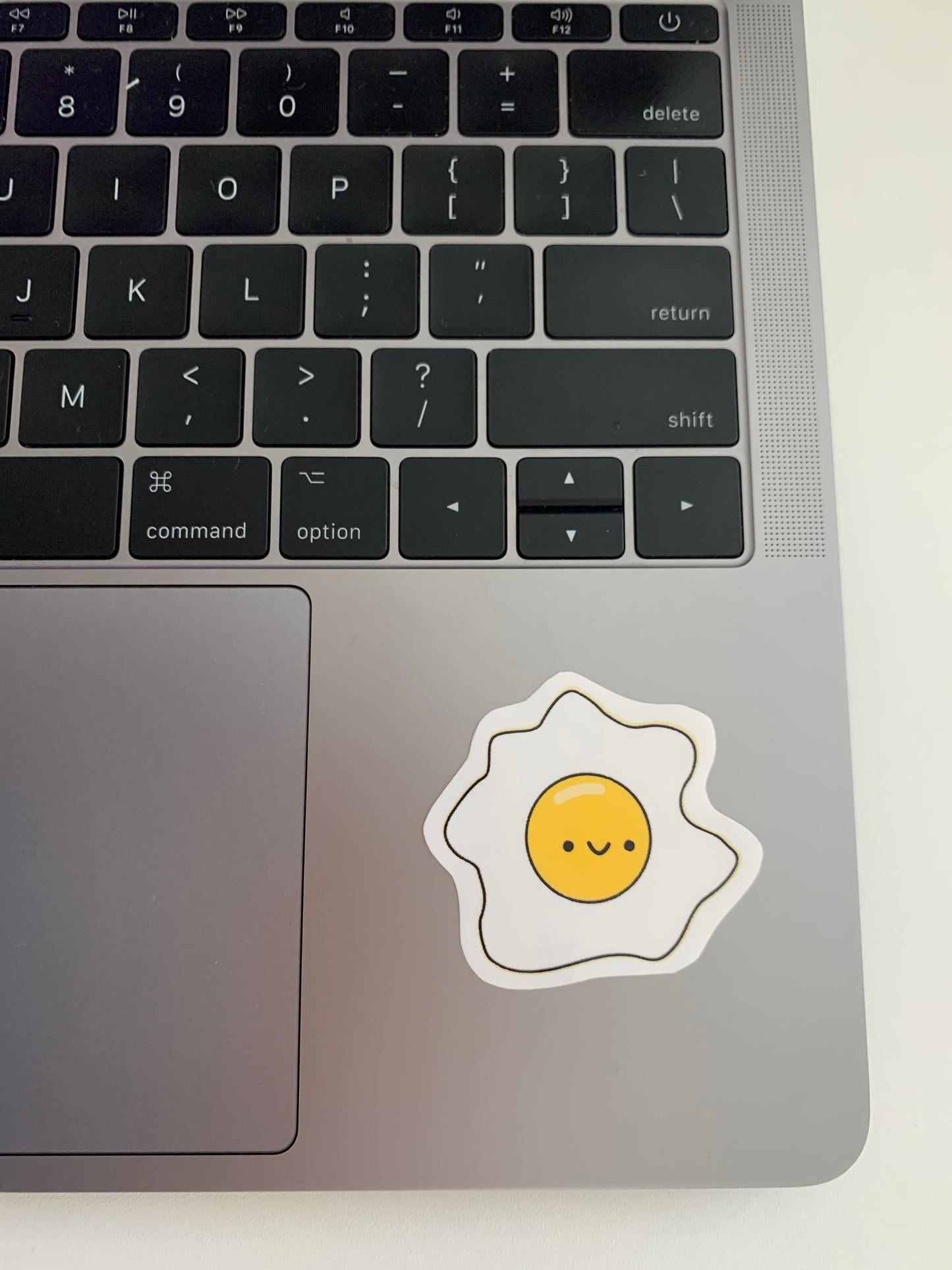 Kawaii Happy Smiling Fried Egg Sticker