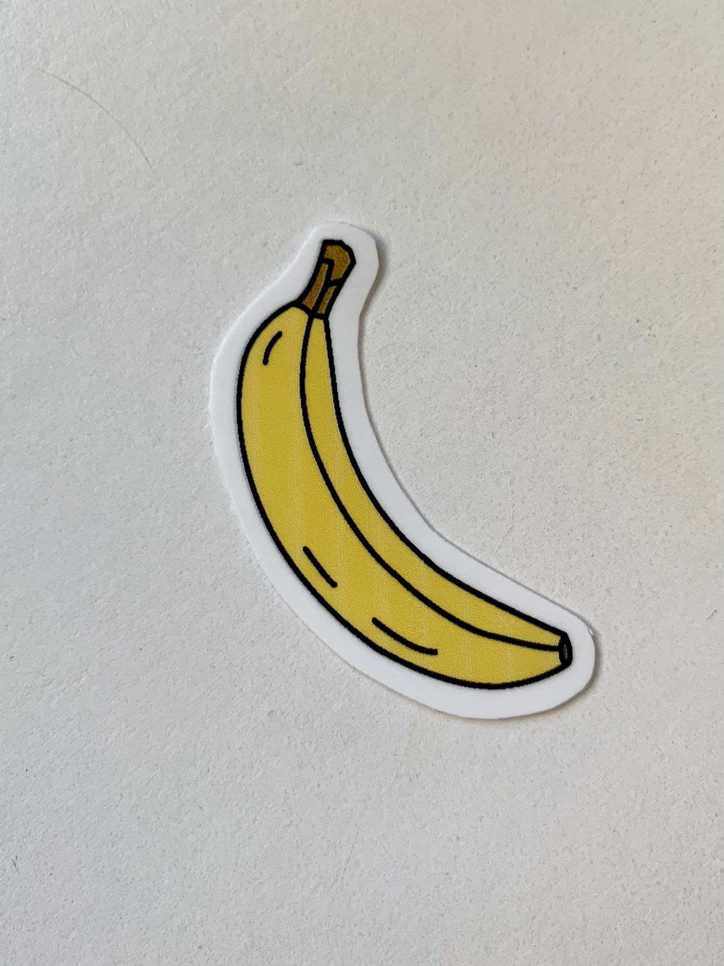 Yellow Banana Sticker