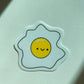 Kawaii Happy Smiling Fried Egg Sticker