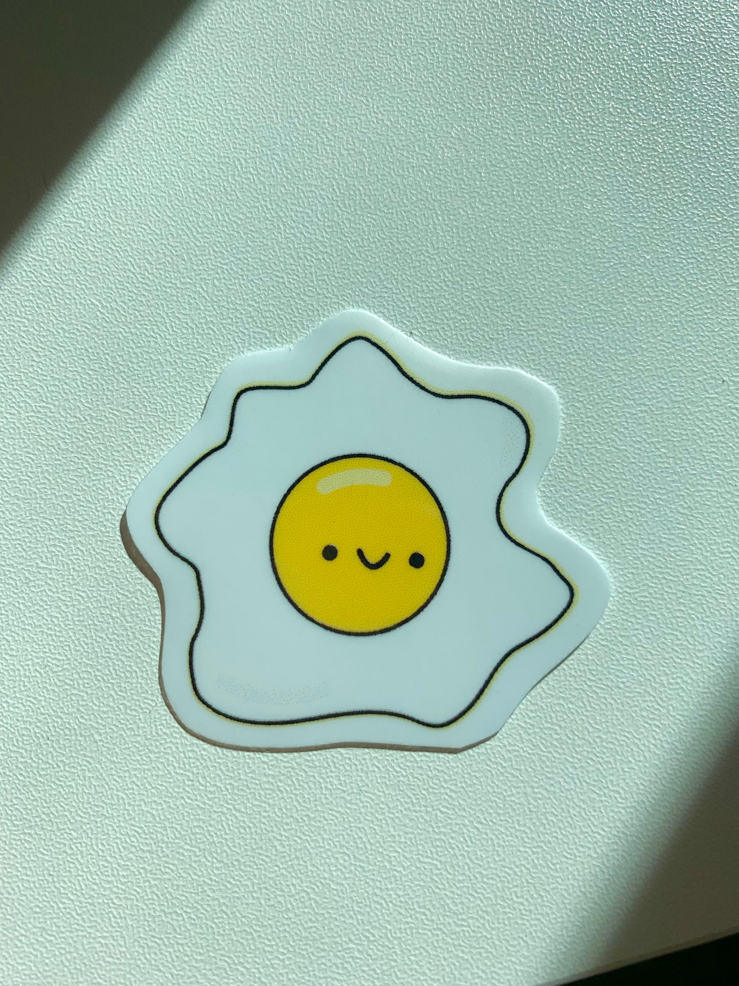 Kawaii Happy Smiling Fried Egg Sticker