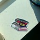 Colorful, Cute Handmade Genre Book Stack Sticker – Literary Gift for Book Lovers, Bibliophiles, and Librarians