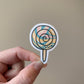 Kawaii Multicolored Lollipop Sticker