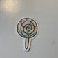 Kawaii Multicolored Lollipop Sticker