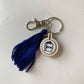 Hand Embroidered Keychain with Tassel