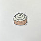 Kawaii Happy Cinnamon Bun Sticker