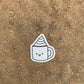 Kawaii Happy Coffee Mug Sticker