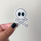 Skull and Cross Bones Sticker
