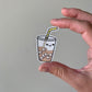 Kawaii Happy Smiling Ice Coffee Sticker
