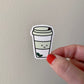 Kawaii To Go Mint Mocha Coffee Cup Sticker